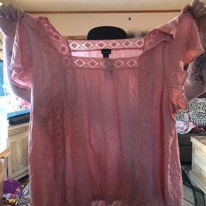 TORRID! banded hem top !